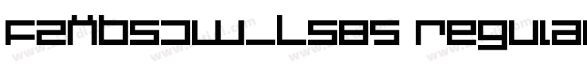 FZXBSJW_LS85 Regular字体转换